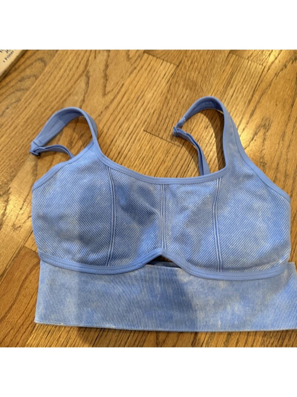 Offline by Aerie Womens Blue Sports Bra Blue Small